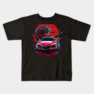 Honda NSX Dragon Kids T-Shirt